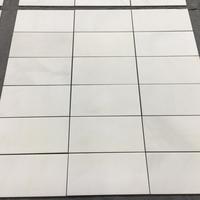 Carreaux de marbre blanc pur poli Centurymosaic Bello White, carreaux de marbre pour murs et sols, découpés sur mesure, carreaux de pierre pour murs de salle de bain