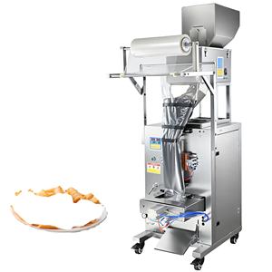 Machine de pesage entièrement automatique multifonction pour aliments soufflés, frites, chips de pommes de terre et bananes, granulés de snacks, 100g 200g 500g 300g - Product Image 1