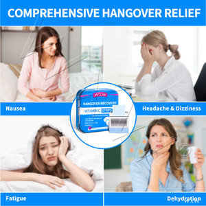 Vente flash : Bandes buccales contre la gueule de bois avec chardon-marie et vitamine C pour le soutien du foie et l'énergie - Product Image 5