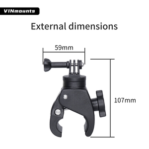 Vinmounts Hot Bán Xe Máy/Xe Đạp Tay Đua Nhỏ Khó Cắn-Claw Kẹp Thể Thao Máy Ảnh Kỹ Thuật Số Núi VIN-B-DZJ05 - Product Image 3