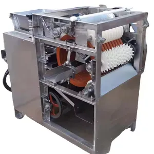 Machine électrique automatique d'éplucheur de peau de soja d'amande imbibée