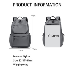 Sac à dos personnalisé avec logo, grande capacité, intelligent, avec port USB, pour ordinateur portable, idéal pour l'école, les voyages, les hommes, le collège, Mochila - Product Image 5