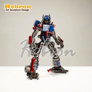 Escultura de <span class=keywords><strong>Batman</strong></span> de Cerámica Hecha a Mano con <span class=keywords><strong>Metal</strong></span> Reciclado, Decoración de Escritorio Simple Personalizada 2026, Decoración de Oficina, Decoración de la Abundancia - Product Image 3