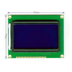 Mj12864g maijing 3.1inch 128x64 STN Màn hình <span class=keywords><strong>LCD</strong></span> đơn sắc độ phân giải cao LCM thư viện phông chữ Trung Quốc - Product Image 3