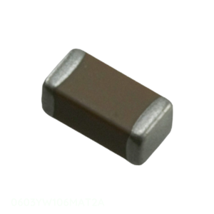 Distribuidor Autorizado 0603 (1608 Métrico) 0603YW106MAT2A CAP CER 10UF 16V X6S 0603 10 uF Condensador Cerámico MLCC de Montaje Superficial - Product Image 1
