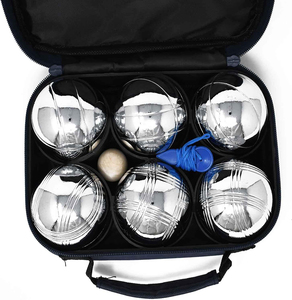 Ensemble <span class=keywords><strong>de</strong></span> boules <span class=keywords><strong>de</strong></span> pétanque en acier inoxydable pour les sports <span class=keywords><strong>de</strong></span> plein air et les jeux <span class=keywords><strong>de</strong></span> cour avec option <span class=keywords><strong>de</strong></span> logo personnalisé - Product Image 3