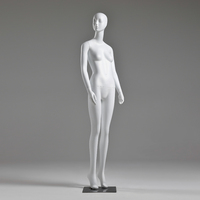 Fabrikpreis Mattweiße Ganzkörper-Schaufensterpuppen Weiblicher Mannequin-Torso