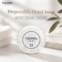 Sabun Hotel Ramah Lingkungan, Biodegradable, Alami, Lembut, dan Dikustomisasi, Dibungkus Lipat, untuk Perlengkapan Hotel dan Penggunaan Kamar Mandi Tamu