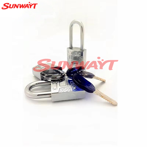 Candados de Aleación de Zinc Plateados de 40mm/50mm/60mm con Llave, Candado de Seguridad para Máquinas de Juegos Arcade - Product Image 6