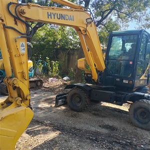 Excavateur d'occasion HYUNDAI R60W-7 R60 EPA & CE conforme en stock Offre Spéciale comme neuf original à bas prix de 6 tonnes - Product Image 1