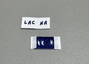 Chất lượng cao tùy chỉnh dệt nhãn thiết kế mới <span class=keywords><strong>Damask</strong></span> bông vải may nhãn màu đen biểu tượng tùy chỉnh thẻ - Product Image 5