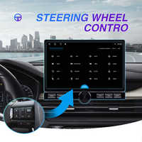 Lecteur multimédia de voiture Android 10 "avec bouton BT Wifi Carplay Radio Gps Navigation Audio stéréo universel avec écran tactile
