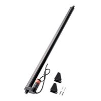 32 pouces 32 "longue course robuste 660lbs/3000N vitesse 0.2"/sec actionneur linéaire 12V actionneur électrique avec supports de montage