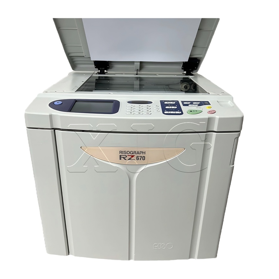 RISOグラフィック印刷機マスター RZ670/630 RISOグラフィック印刷機マスター RZ670/630