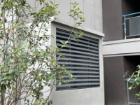 Volet de ventilation fixe moderne, durable et facile à nettoyer, avec revêtement en poudre, pour salle de bain, villa résidentielle et usage commercial
