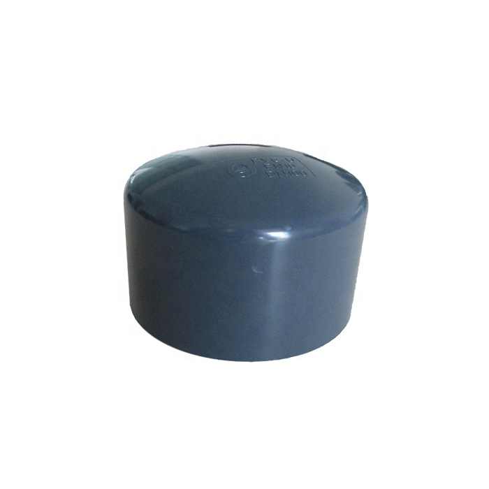 ISO1452 plastic PVC fitting copper threaded c a p PN10