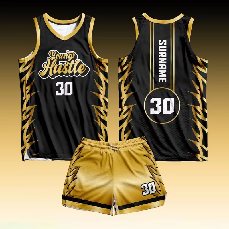Custom Breathable Digital Printing Basketball Jerseys #V5549