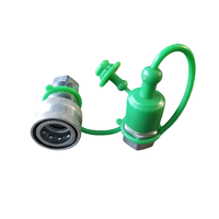 Naiwo Raccords rapides hydrauliques haute pression 3/4" NPT 7241-A pour chargeuses, coupleurs de tuyau à déconnexion rapide mâle/femelle NWA