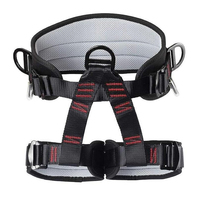 Harnais de sécurité demi-corps pour escalade en extérieur, ceinture d'entraînement extensible, harnais demi-corps pour le camping, accessoire de qualité