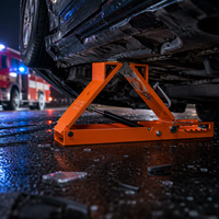 Plaque de soutènement légère en aluminium STZCB1.5 1.5T, cale de stabilisation d'urgence portable pour la lutte contre les incendies et les accidents de voiture