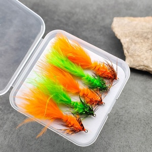 Señuelo de Pesca SNEDA Woolly Bugger con Hackle Fluido y Cola de Marabú Pulsante, Ideal para Pesca de Depredadores - Product Image 2