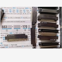 Conector de color B de material P/C con paso de 1.27 mm, 8830E-040-170L-F, marca KEL de Japón, para cable plano