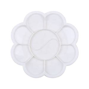 Paleta de Pintura de Acuarela en Forma de Pie de Dibujos Animados, Bandeja de Mezcla de Colores para Artistas, de Plástico Resistente - Product Image 4