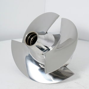 Impeller de jet ski à 3 pales de 140 mm de diamètre pour <span class=keywords><strong>Kawasaki</strong></span> 550 JS/550 SX Single16 PWC, avec joint - Product Image 4