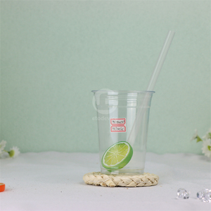 Vaso portátil de PET de pared simple de 90 mm de diámetro, modelo EPT-500/700 de la marca Eto, con logotipo personalizable e impresión digital. - Product Image 5