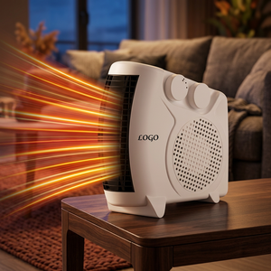 Custom <b>Low</b> Noise Modern Space <b>Heater</b> Radiation Free Portable Camping <b>Heater</b> Powerful Airflow <b>Electric</b> <b>Heater</b> Fan Lighting - Product Image 1