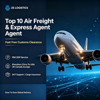 Transitaire agréé, prix bas, DDP FBA Air Express, DHL FedEx UPS Chine vers les États-Unis, le Royaume-Uni, le Canada, l'Europe, livraison porte-à-porte