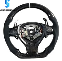 Volant de voiture personnalisé en fibre de carbone pour BMW E60 E61 E90 E39 E91 E70 E46 E53 E36 E89 E30 E38 E71 E88 E85 E84 E9x E82