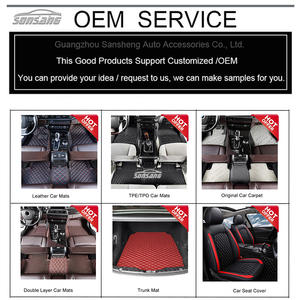 SONSANG 5d voitures ensemble complet doublure pied tapis de voiture pour Range Rover <span class=keywords><strong>Sport</strong></span> tapis de sol tapis - Product Image 4