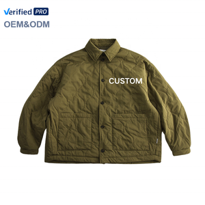 OEM Design personalizzato inverno nuovo stile grande tasca girocollo classico piumino da uomo oversize - Product Image 1