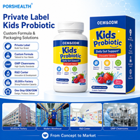 Comprimés à croquer probiotiques pour enfants certifiés Halal, sans gluten, sans produits laitiers, Subsp. Lactis BB-12 GG pour le soutien immunitaire intestinal quotidien OEM