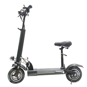 欧洲仓库10英寸escooter 800w强大的后电机48V 15ah escooter减震移动踏板车