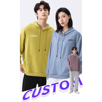 Ensemble de vêtements de sport pulls avec logo personnalisé pour hommes, vêtements de loisirs d'automne de grande taille, vêtements de gym d'hiver, ODM, décontracté, brodé délavé en 3D