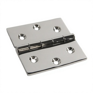 Stainless Steel Marine Hinge 60 65 75 76 100 Square Heavy Duty Industrial Fixed Door Leaf Replacement Repair - Product Image 3