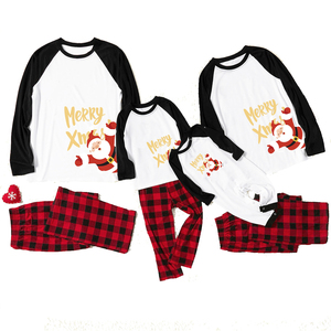 Pijamas Familiares em Promoção, Conjunto de Pijamas de Natal para Família, Roupas de Casa para Outono e Inverno - Product Image 4