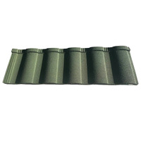 Tuiles de toit en acier noir imperméable de fabrication française et chinoise, en céramique, en pierre, revêtues de céramique noire, style brique