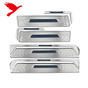 Plaques <span class=keywords><strong>de</strong></span> protection <span class=keywords><strong>de</strong></span> <span class=keywords><strong>seuil</strong></span> <span class=keywords><strong>de</strong></span> <span class=keywords><strong>porte</strong></span> latérale en <span class=keywords><strong>acier</strong></span> inoxydable pour Mercedes-Benz Vito V-Class W447 2014-2024 - Product Image 1