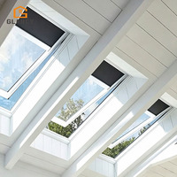 Fenêtre de toit Skylight à double vitrage en aluminium pour maisons