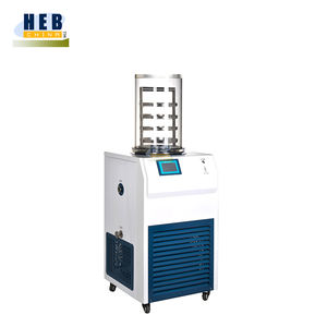 Lyophilisateur à congélation sous vide ZLGJ-18 à collecteur multi-conduites et à <span class=keywords><strong>presse</strong></span> supérieure, 6 kg - Product Image 2