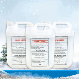 Solution liquide de flocon de neige spéciale 5L pour scène grande machine à flocon de neige décoration de mariage et d'halloween utilisation manuelle 1500W AC 110-220V - Product Image 3
