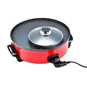 electric multi hot pot cooker non-stick frying pan / skillet / grill