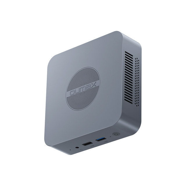 OUMAX N100 Mini PC New 11th Gen Intel N100 Octa Core Processor Windows 11 Pro Business Use WIFI6 DDR4 500GB SSD