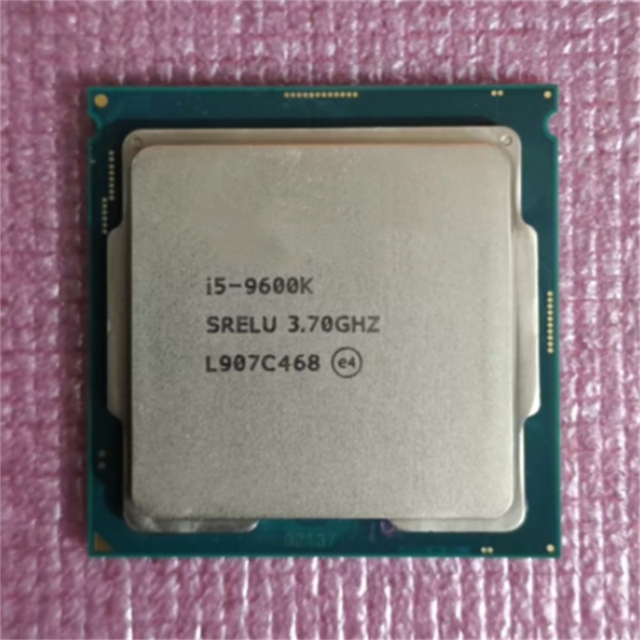 Core i5 Processor i5 9600k CPU 3.7GHz 95W 9MB Desktop Processor i5 9600K Processor LGA-1151 CPU i5 series