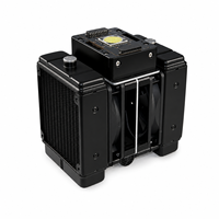 Module d'éclairage de scène LED COB refroidi par liquide 1500W avec double dissipateur thermique, refroidissement direct sur puce