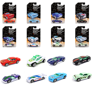 PANDAS Hot Free 1/64 Modèle de voiture miniature en métal, véhicule miniature, modèle coulissant, voiture de course, ensemble de jouets en métal, cadeau pour enfants - Product Image 5