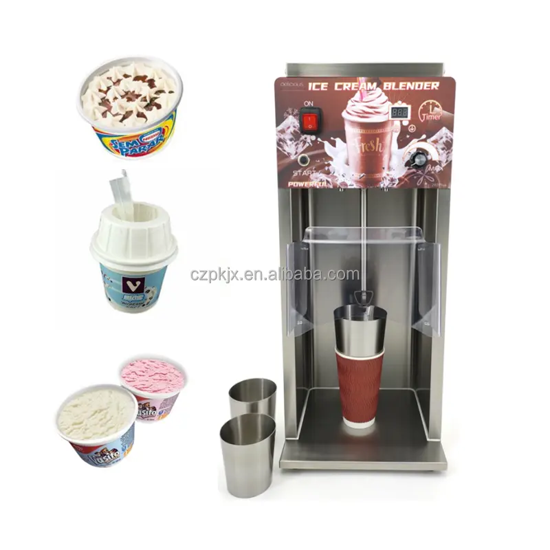 Commercial 110v 220v Electric Soft Blizzard Ice Cream Blender Machine Mcflurry Mixer Machine